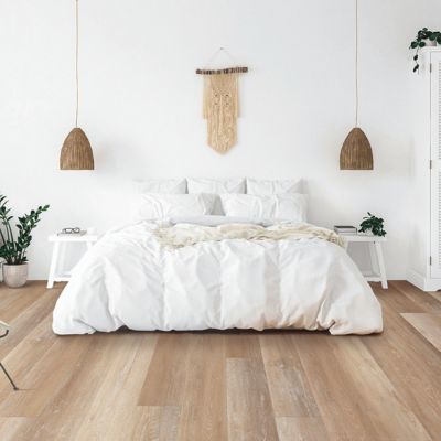 luxury vinyl plank floors in a FL bedroom